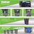 Toter 32 gal Polyethylene Wheeled Recycling Bin Lid Included