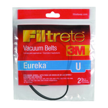 3M Filtrete Vacuum Belt For attaches to vacuum 2 pk