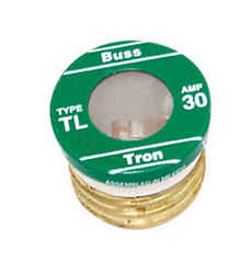 Bussmann 30 amps 125 volts Plastic Time Delay Plug Fuse 4 pk