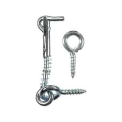 Ace Small Zinc-Plated Silver Steel Safety Hook and Eye 2.5 in. L 1 pk