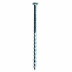 HILLMAN 3/8 in. x 7 in. L Hex Steel Lag Screw 50 pk