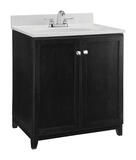 Design House Single Dark Base Cabinet 33 in. H x 30 in. W x 21 in. D