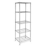 Honey Can Do 24 in. W x 72 in. H x 18 in. D Steel Multi Rack Shelving Unit