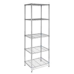 Honey Can Do 24 in. W x 72 in. H x 18 in. D Steel Multi Rack Shelving Unit