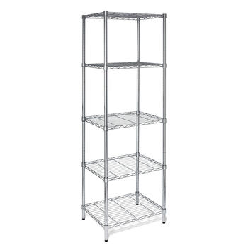 Honey Can Do 24 in. W x 72 in. H x 18 in. D Steel Multi Rack Shelving Unit