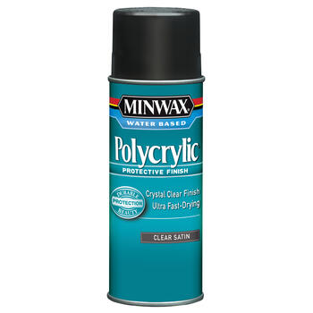 Minwax Satin Indoor Polycrylic 11.5 oz. Satin Clear