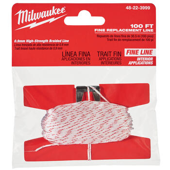 Milwaukee Fine Replacement Chalk String Fine Line 100 ft.