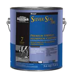 Black Jack Silver-Seal 700 High Gloss Silver Aluminum Fibered Aluminum Roof Coating 1 gal.