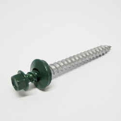 Ace 2 in. L x 9 Sizes Hex Washer Head Ceramic Steel Self-Sealing Screws 1 lb. Hex