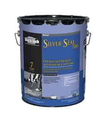 Black Jack Silver-Seal 700 High Gloss Silver Aluminum Fibered Aluminum Roof Coating 5 gal.