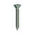 HILLMAN 1 in. L x 8 Stainless Steel Sheet Metal Screws 100 per box Phillips Oval Head