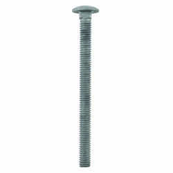 HILLMAN 5/16 Dia. x 4 in. L Hot Dipped Galvanized Steel Carriage Bolt 50 pk