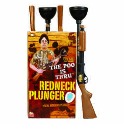 Kid Toyz Redneck Shotgun 32 in. L x 5-3/4 in. Dia. Toilet Plunger