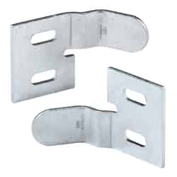 Prime-Line Zinc-Plated Silver Steel Bi-Fold Door Aligner 1 pk