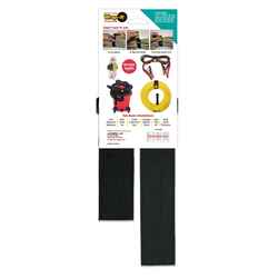 Wrap-It 2 in. W x 18 in. L Stretch Storage Straps 10 lb. Black 4 pk