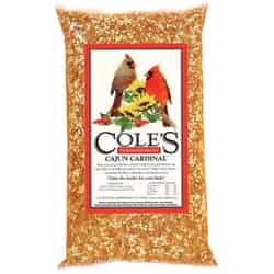 Cole's Cajun Cardinal Assorted Species Wild Bird Food Sunflower Meats 5 lb.