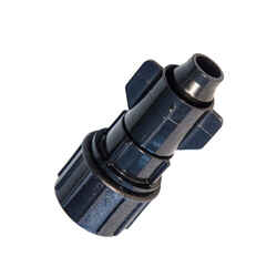 Raindrip Polypropylene Drip Irrigation Universal Adapter 1 pk