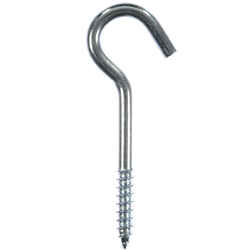 Ace Medium Steel Ceiling Hook 40 lb. 6 pk 2.125 in. L