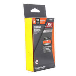 Ace 5 in. L X 5 in. W X 1 in. T 150 Grit Fine Block Sanding Sponge
