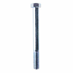 HILLMAN 1/2 in. Dia. x 5 in. L Zinc Plated Steel Hex Bolt 25 box