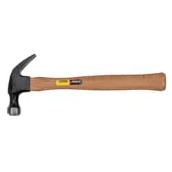 Stanley 7 oz. Curve Claw Hammer Forged High-Carbon Steel Hickory Handle 11-1/4 in. L