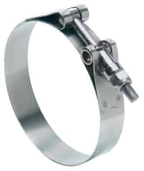Ideal Tridon 1-1/2 in. 1-5/8 in. Stainless Steel Band Hose Clamp With Tongue Bridge