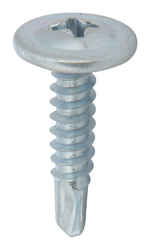 Hillman No. 8 x 3/4 in. L Phillips Truss Head Zinc-Plated Steel Self- Drilling Screws 100 1