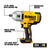 DeWalt 20V MAX XR 20 V 1/2 in. Cordless Brushless Impact Wrench Tool Only