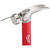 Milwaukee 19 oz. Nailing Hammer Steel Head Rubber Grip 15-1/4 in. L