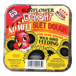 C&S Products Sunflower Delight Assorted Species Wild Bird Food Beef Suet 11.75 oz.