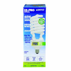 Satco HI-PRO 65 watts T5 9.45 in. Cool White CFL Bulb 4300 lumens Speciality 1 pk