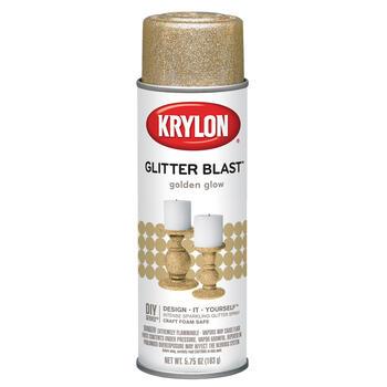 Krylon Golden Glow Glitter Blast Spray Paint 5.75 oz