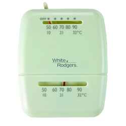 White Rodgers Heating and Cooling Lever Mechanical Thermostat