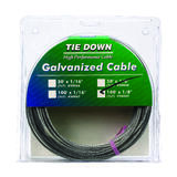 Tie Down Engineering Galvanized Galvanized Steel 1/8 in. Dia. x 100 ft. L Aircraft Cable