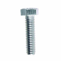 HILLMAN 5/16 in. Dia. x 1-1/4 in. L Zinc Plated Steel Hex Bolt 100 box