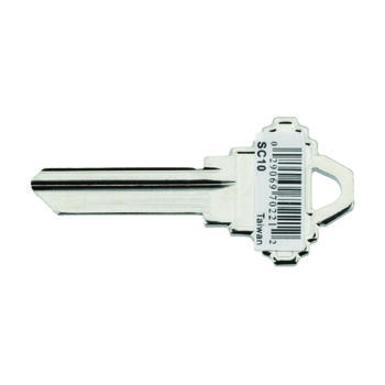 Hy-Ko Automotive Key Blank EZ# SC10 Single sided For Fits Schlage Locks