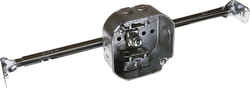 Raco Octagon Junction Box Gray 4 in. Steel