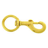 Campbell Chain 1-1/4 in. Dia. x 4-3/4 in. L Polished Bronze Bolt Snap 120 lb.