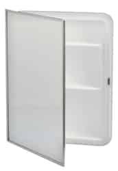 Zenith Metal Products 16 in. W x 4-3/4 in. D x 20 in. H Rectangle Medicine Cabinet