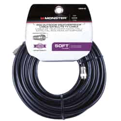 Monster Cable Just Hook it Up Weatherproof Video Coaxial Cable
