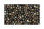 J&M Home Fashions Pebbles Rubber Nonslip Door Mat 30 in. L x 18 in. W