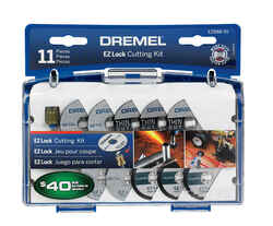 Dremel 7 x 7 in. L Metal Cutting Kit 12 pc.