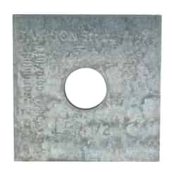 Simpson Strong-Tie 2 in. H x 2 in. L x 0.1 in. W Galvanized Bearing Plate Steel