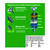 SPAX No. 14 x 1-1/2 in. L Phillips/Square Flat Zinc-Plated Steel Multi-Purpose Screw 12 each