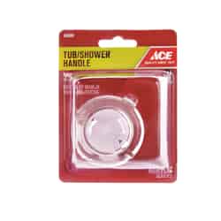 Ace Knob Clear Acrylic Single Tub and Shower Handle For Moen Touch Control