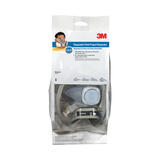 3M Paint Spray and Pesticide Application Half Face Respirator Gray 1 pc.