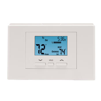 Lux Heating and Cooling Touch Screen Programmable Thermostat