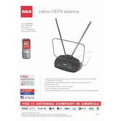 RCA HDTV Antenna 1 pk Indoor