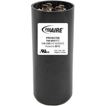 Perfect Aire ProAIRE 708-850 MFD Round Start Capacitor