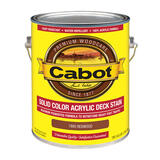 Cabot Solid 1880 Redwood Oil-Based Acrylic Deck Stain 1 gal